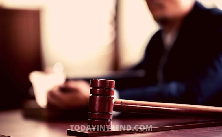 Judge's gavel on a desk after a court case is dismissed