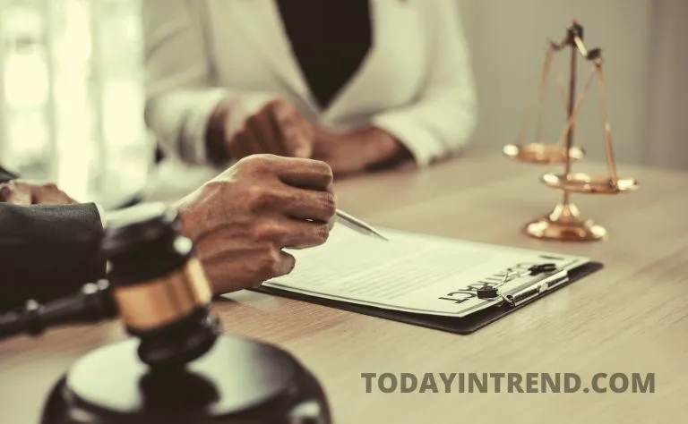 Court papers for a debt collection lawsuit on a table