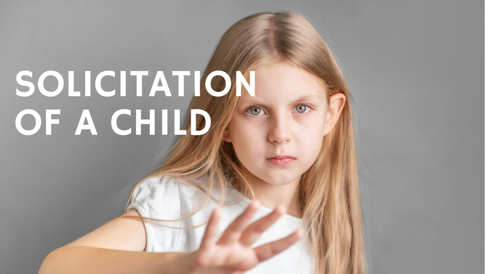 Illustration for an article on the law against indecent solicitation of a child