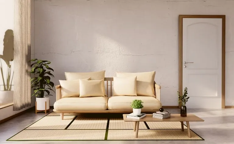 Furniture in a newly purchased home